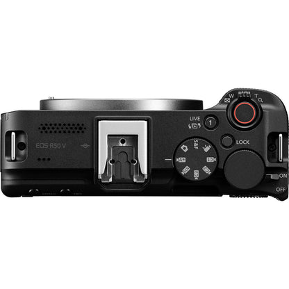 Canon EOS R50 V Mirrorless Camera with 14-30mm f/4-6.3 IS STM PZ Lens
